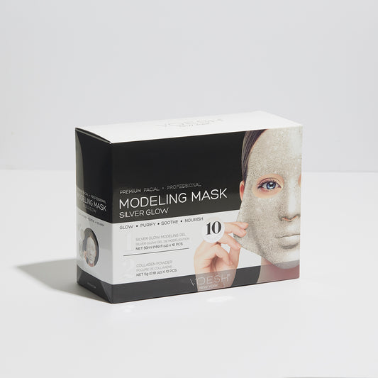 Facial Modeling Mask - Silver Glow