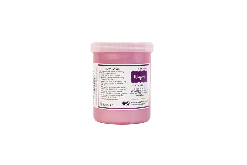Waxperts Rosie Pearl Strip Wax 800ml