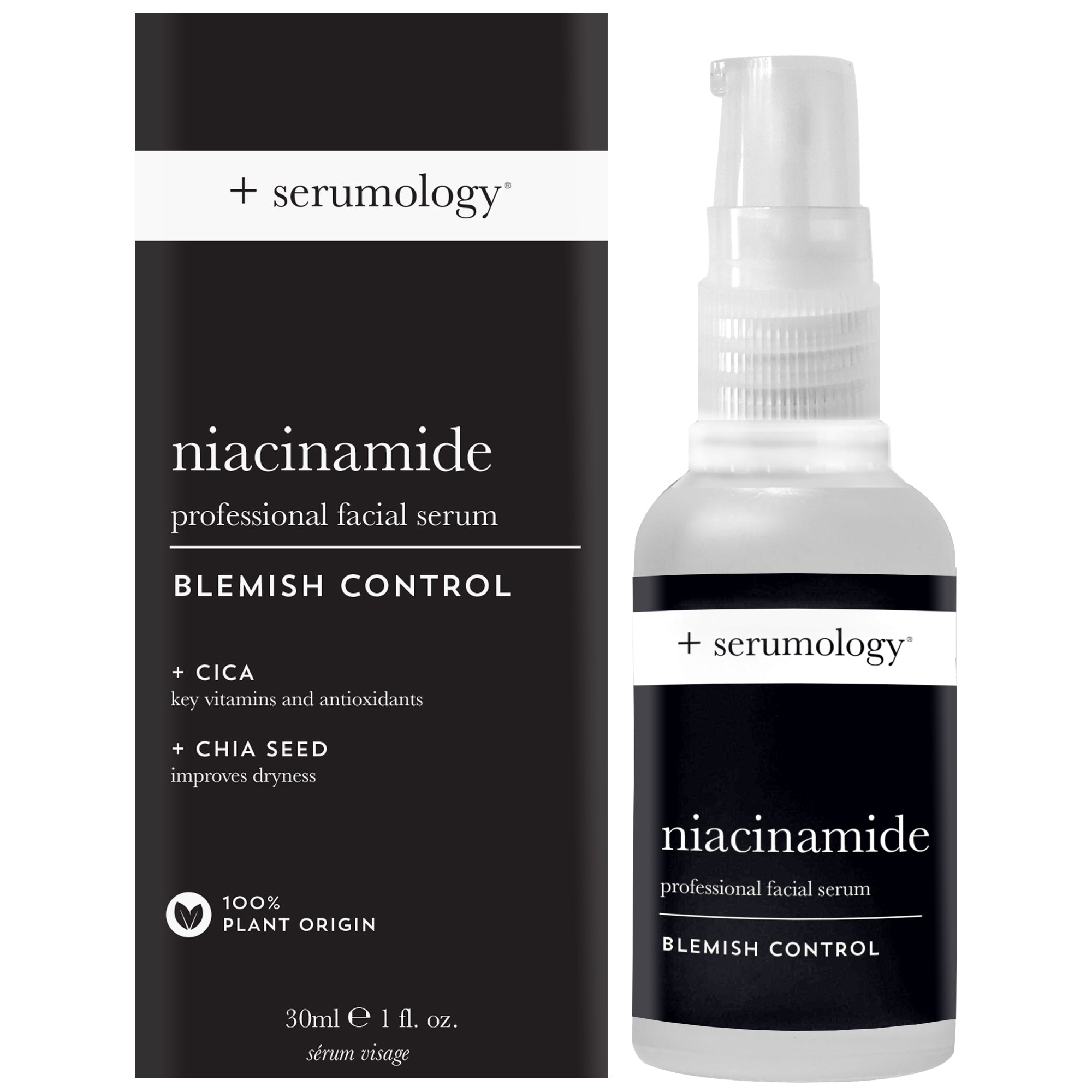 NIACINAMIDE Daily Serum  • Cica • Chia Seed •