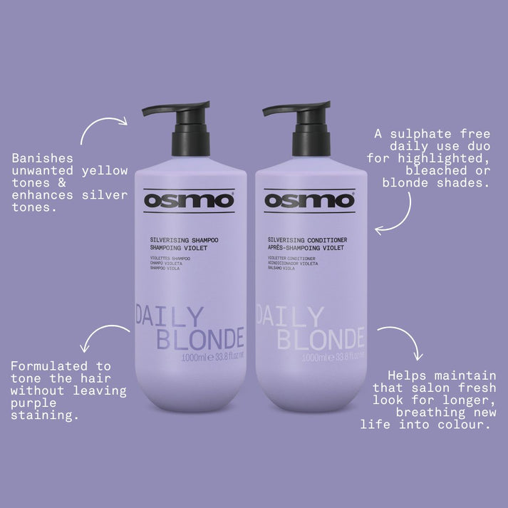Osmo Daily Blonde Shampoo & Conditioner Duo 1L