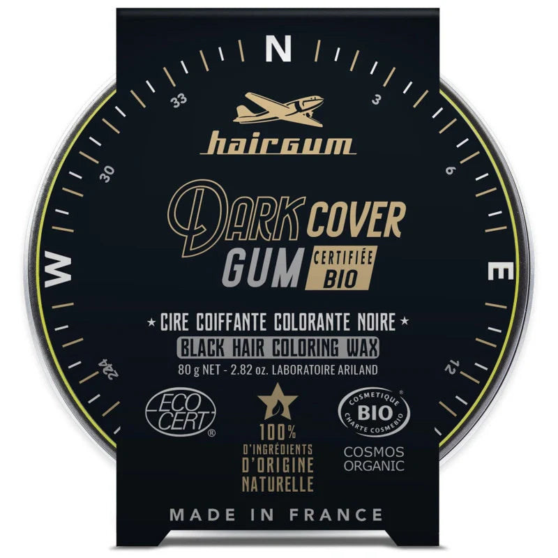 Hairgum Organic Black Hair Colouring Wax