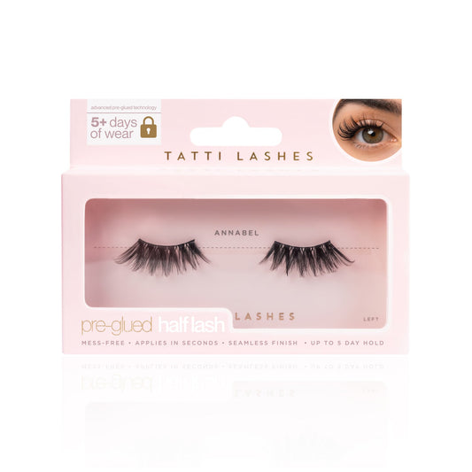 Tatti Lashes x Olivia Attwood Pre Glued Annabel Half Lashes