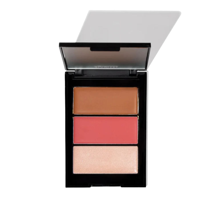 BPerfect Shaded Cream Face Trio Medium