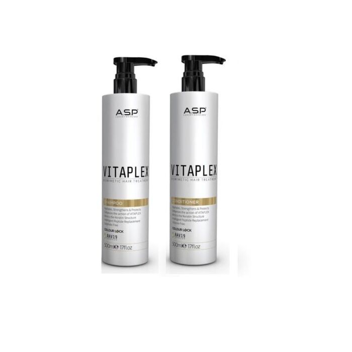 ASP Vitaplex Shampoo & Conditioner 500ml Duo Pack