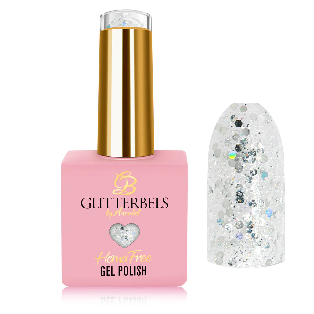 Glitterbels Hemma Free Gel Polish - Dripping in Diamonds