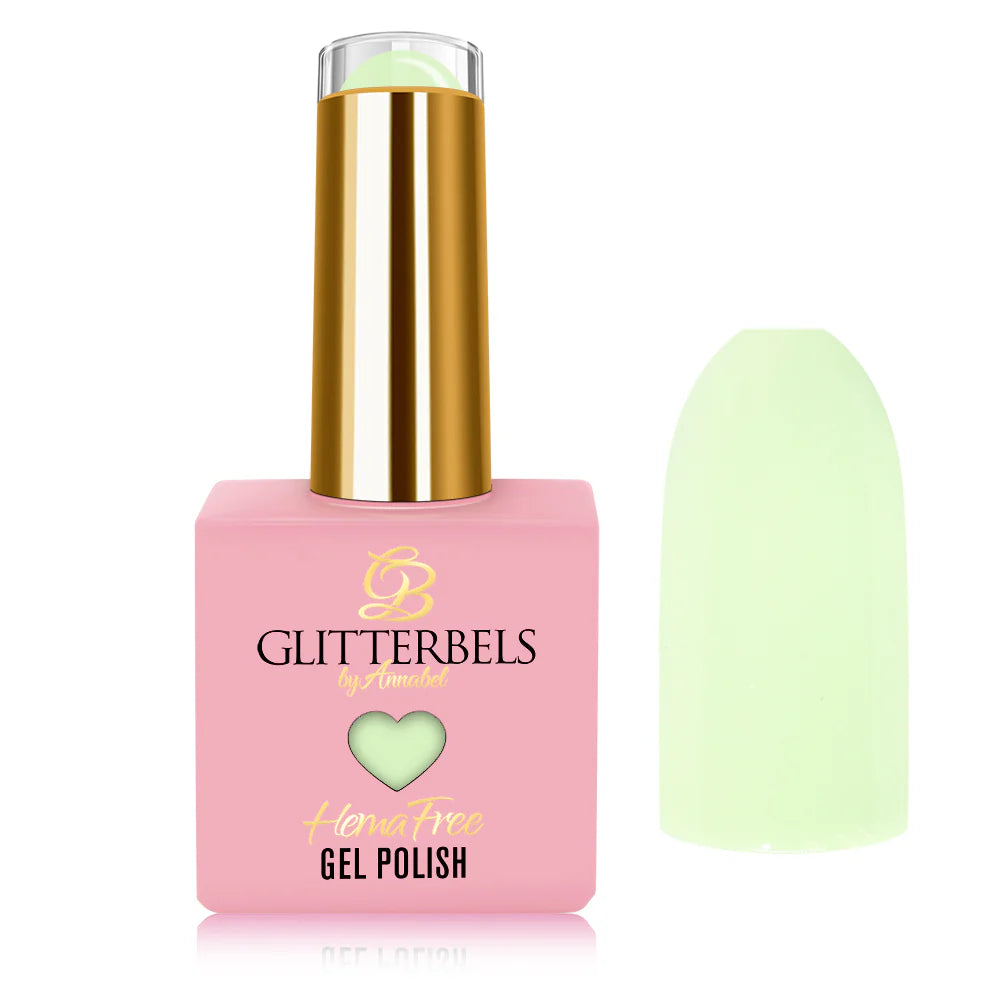 Glitterbels Hemma Free Gel Polish - Kiwi-Kini