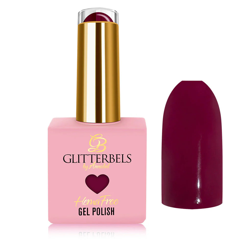 Glitterbels Hema Free Gel Polish - Sealed with a Kiss
