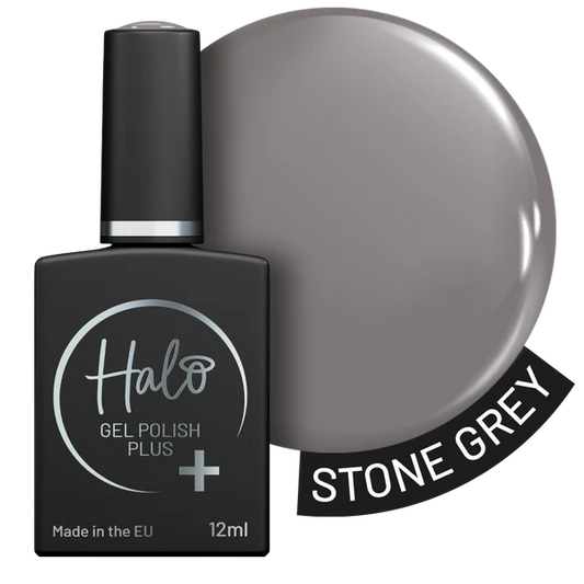 Halo Gel Polish Plus Stone Grey 12ml