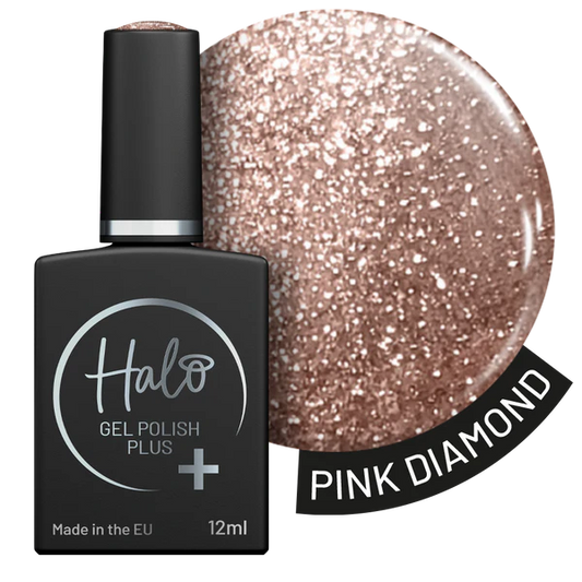 Halo Gel Polish Plus Pink Diamond 12ml