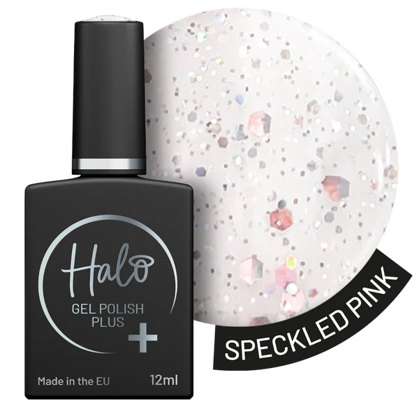 Halo Gel Polish Plus Speckled Pink 12ml