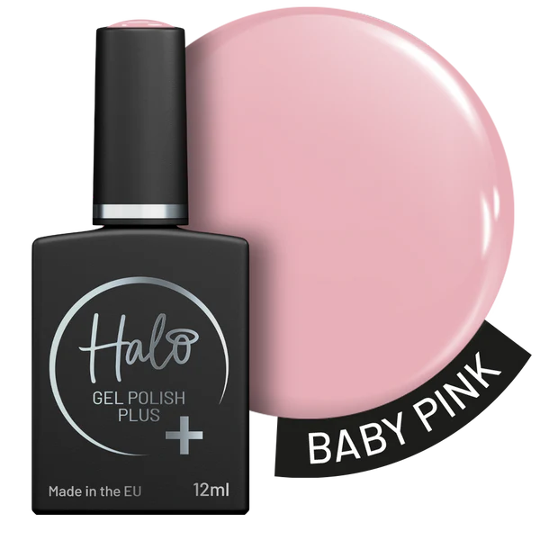 Halo Gel Polish Plus Baby Pink 12ml