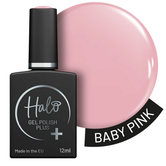 Halo Gel Polish Plus Baby Pink 12ml