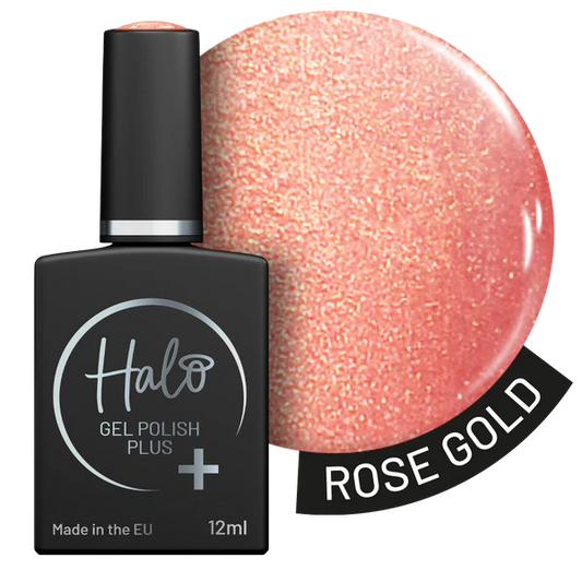 Halo Gel Polish Plus Rose Gold 12ml