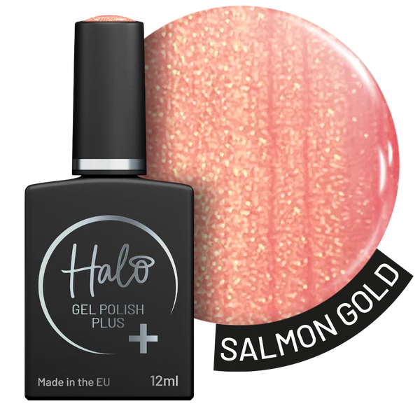 Halo Gel Polish Plus Salmon Gold 12ml