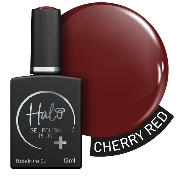 Halo Gel Polish Plus Cherry Red 12ml