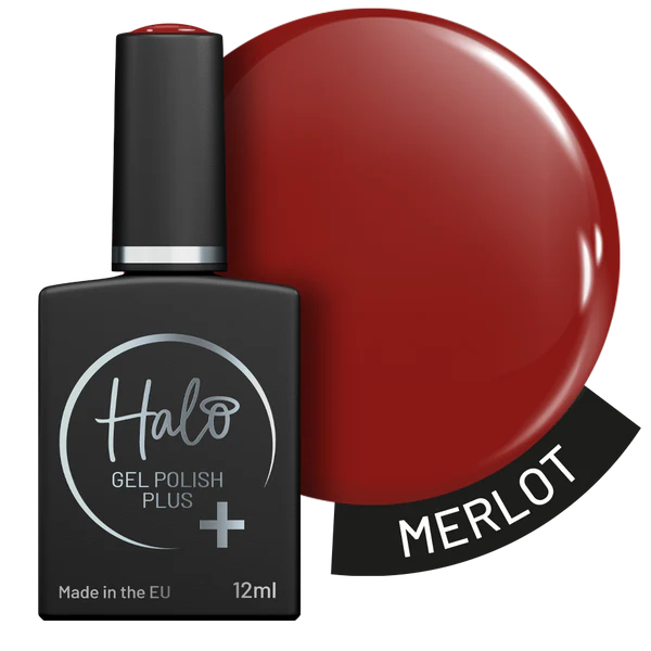 Halo Gel Polish Plus Merlot 12ml