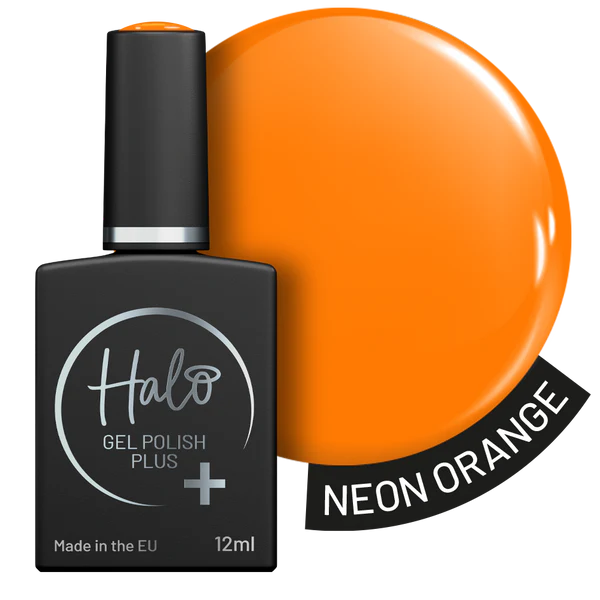 Halo Gel Polish Plus Neon Orange 12ml