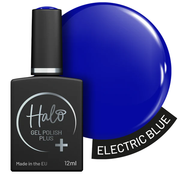 Halo Gel Polish Plus Electric Blue 12ml