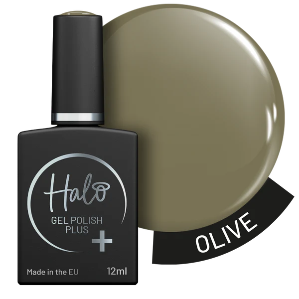 Halo Gel Polish Plus Olive 12ml