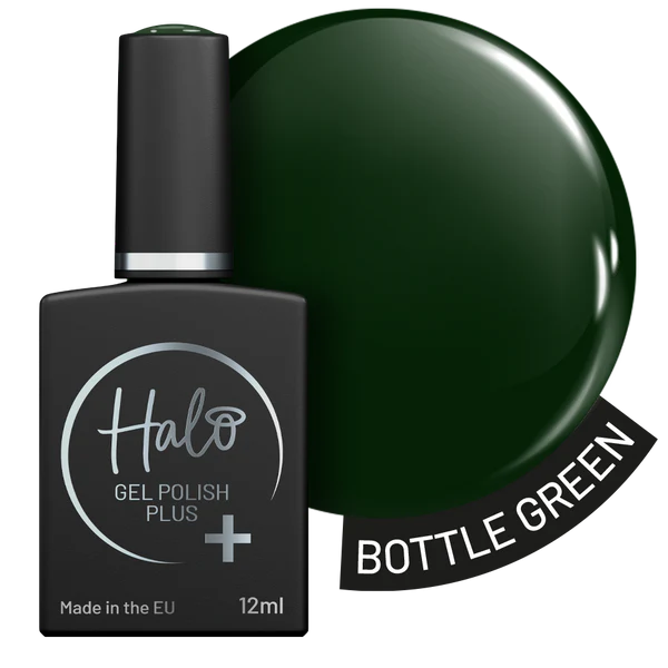 Halo Gel Polish Plus Bottle Green 12ml