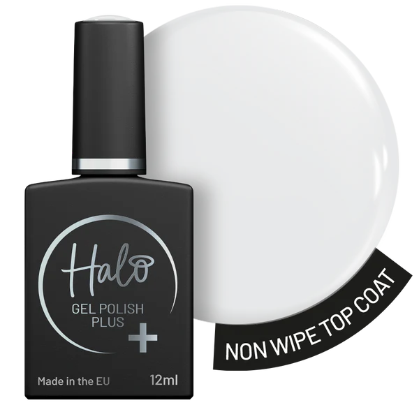Halo Gel Polish Plus Non Wipe Top Coat 12ml