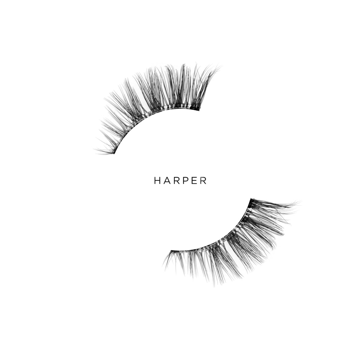 Tatti Lashes x Olivia Attwood Pre Glued Harper Half Lashes