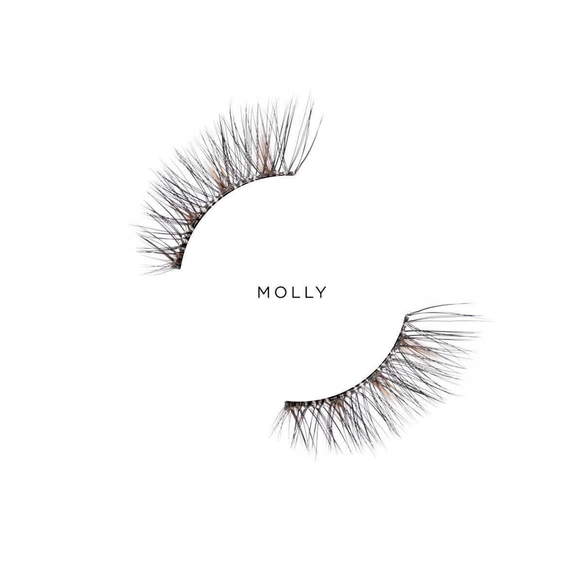 Tatti Lashes x Olivia Attwood Pre Glued Molly Half Lashes