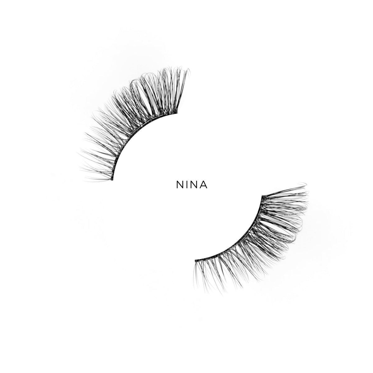 Tatti Lashes x Olivia Attwood Pre Glued Nina Half Lashes