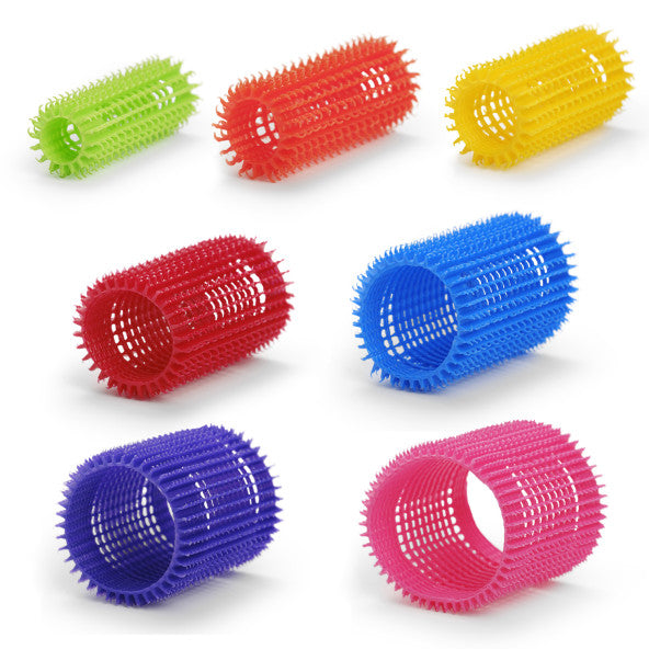 HG Velcro Rollers Pink 43mm (6)