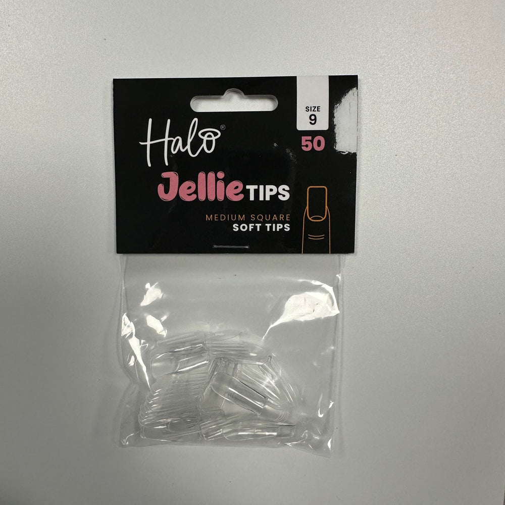 Halo Jellie Nail Tips Medium Square