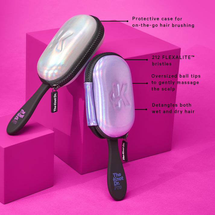 Limited Edition The Pro Periwinkle Paddle Brush