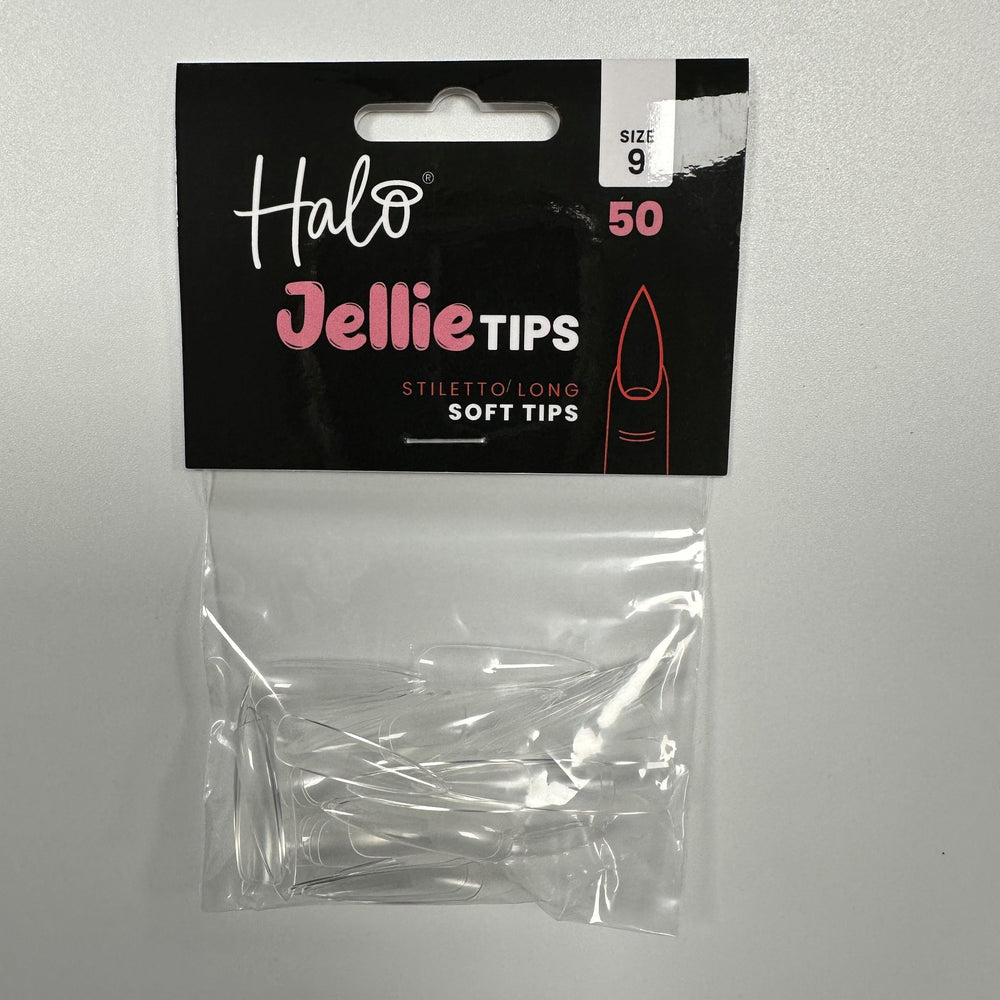Halo Jellie tips Stiletto Long