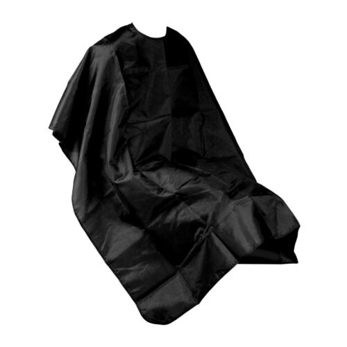 HG DISPOSABLE HAIRDRESSING CAPE - BLACK (40/pack)