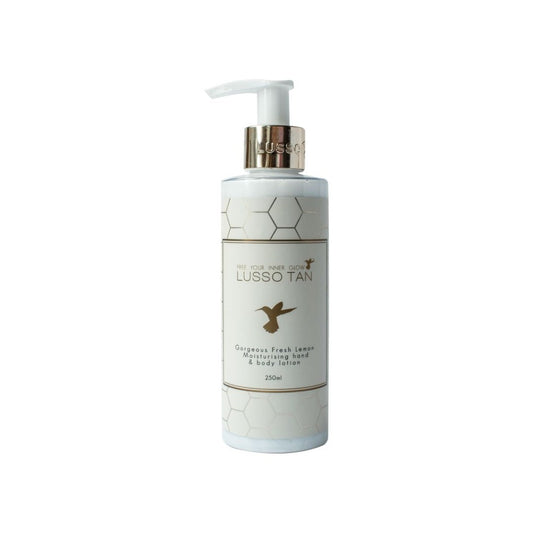 Lusso Tan Fresh Lemon Hand & Body Lotion