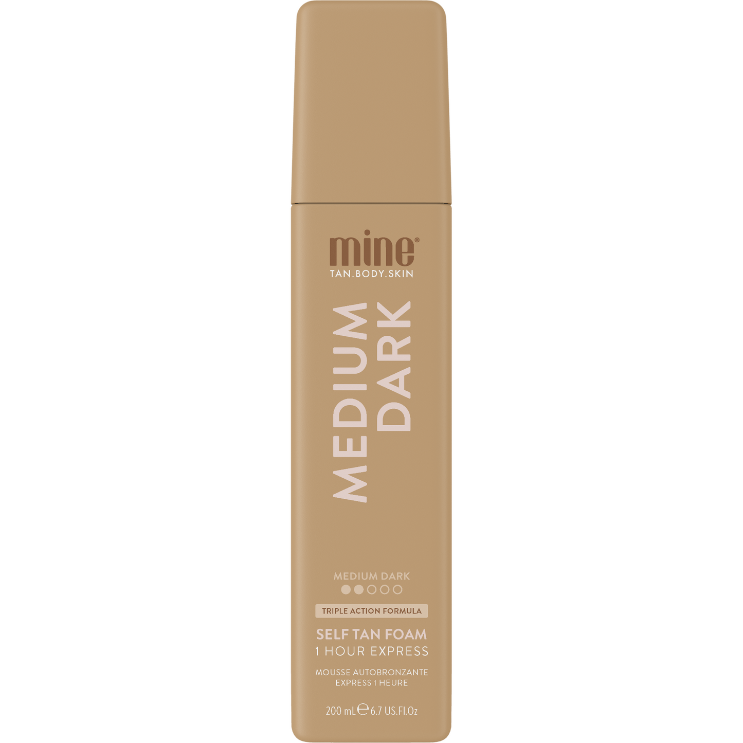Medium Dark Self Tan Foam 200ml