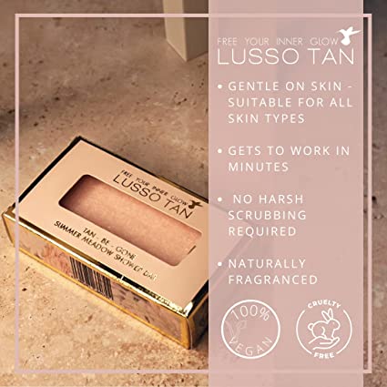 Lusso Tan Be Gone Shower Bar - Summer Meadows