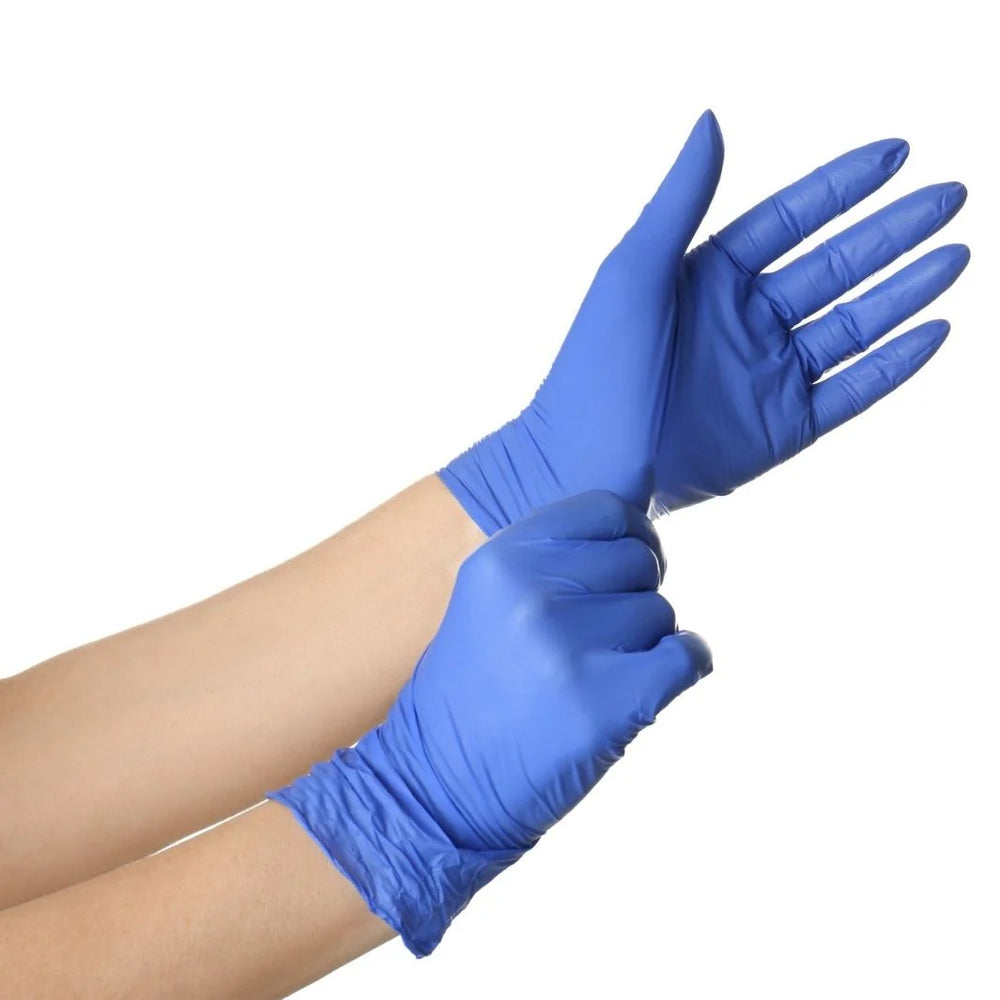 Nitrile Gentle Powder Free Gloves Blue Small (D)