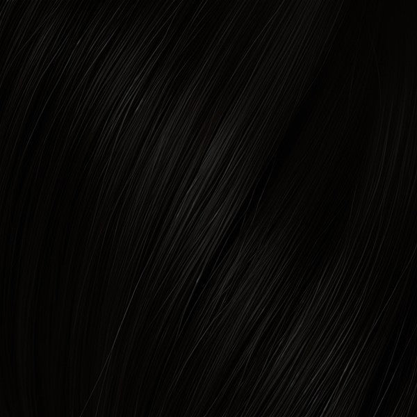 Double drawn Hair #1B 50cm 20gr