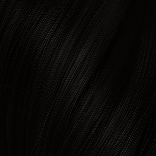 Double drawn Hair #1B 50cm 20gr