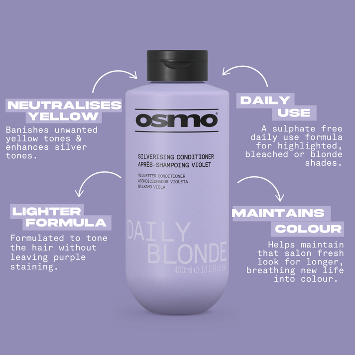 Osmo Daily Blonde Silverising Conditioner 1000ml