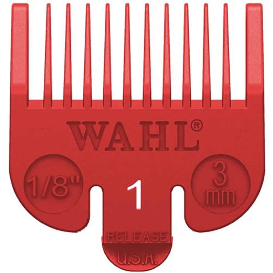 Wahl Comb Attachment #1 Clipper Red