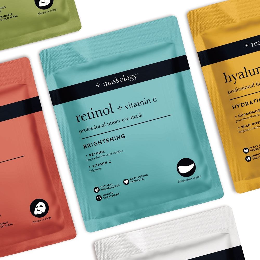 Maskology RETINOL + VITAMIN-C Professional Under Eye Mask