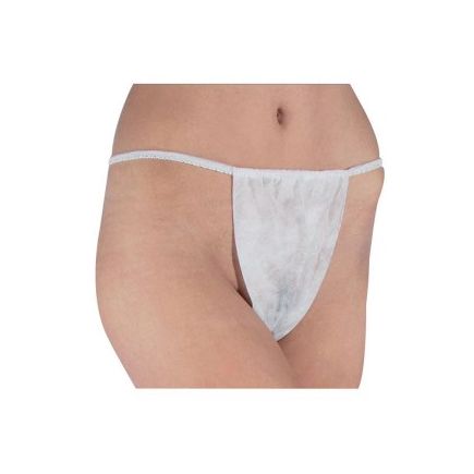 SS G string white 50 pk