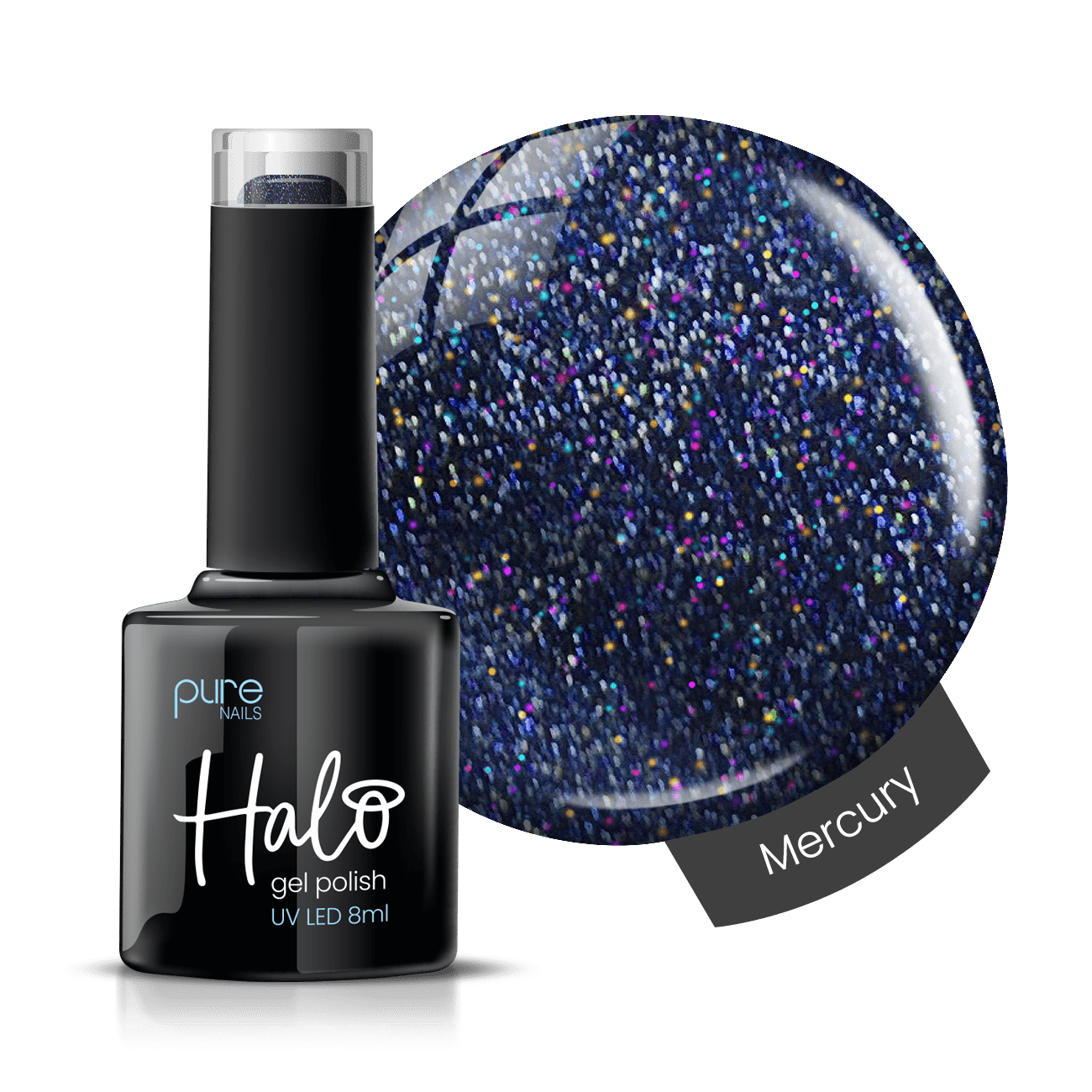 Halo Gel Polish 8ml Mercury