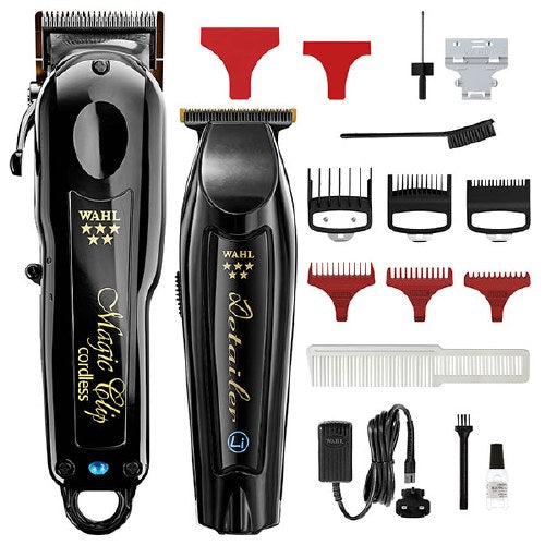 Wahl 5 Star Cordless Barber Combo Magic Clip and Detailer Li