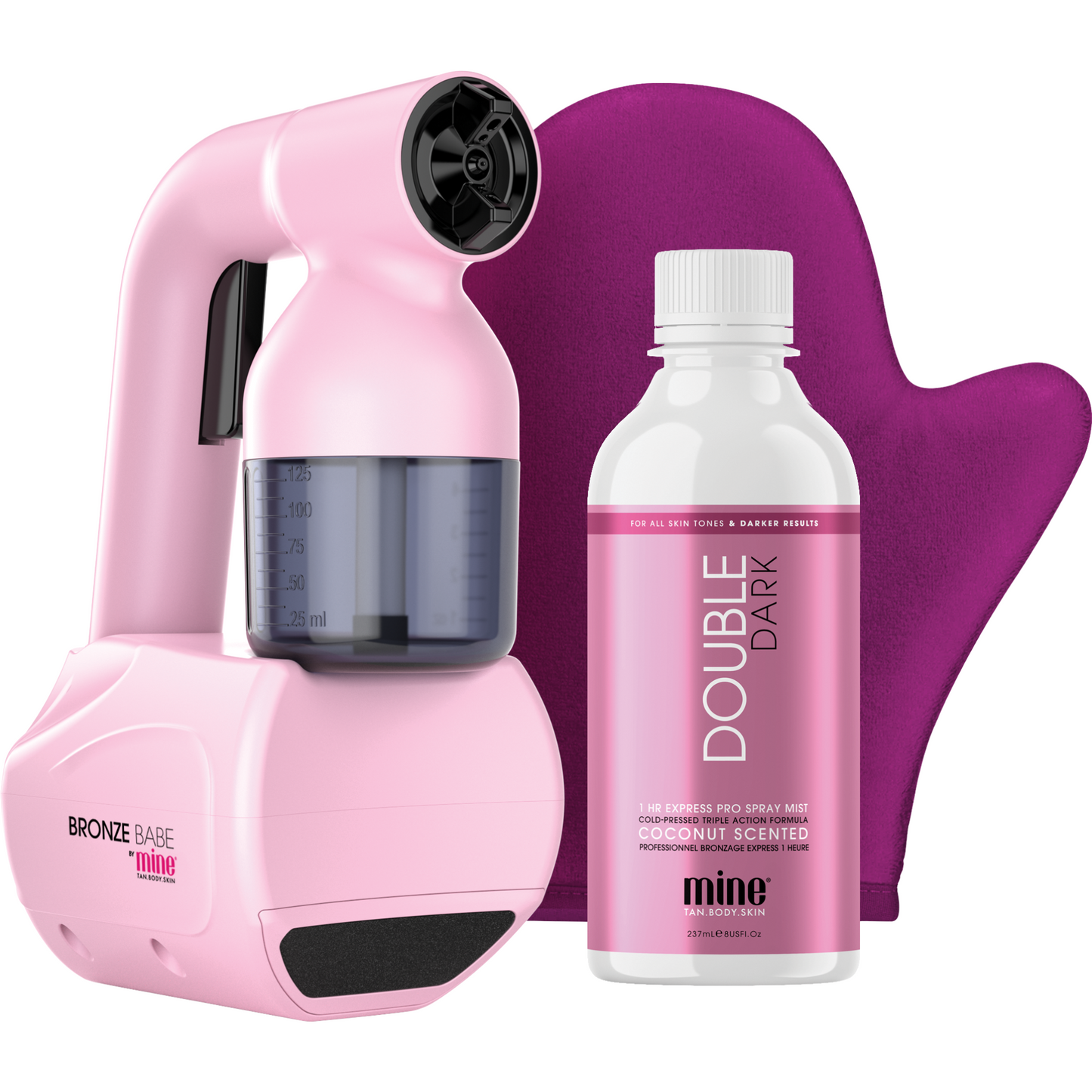Bronze Babe Home Spray Tan Kit - Pink