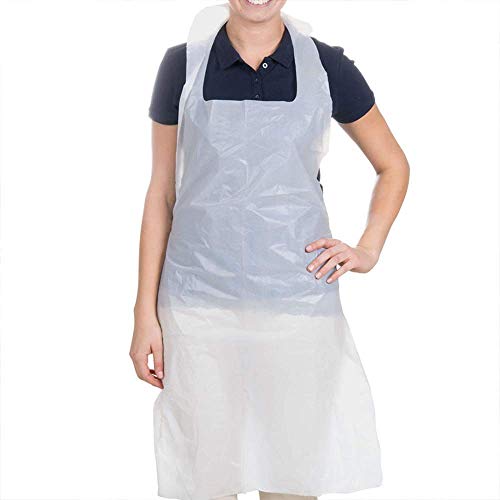 Avec disposable Aprons white (100)