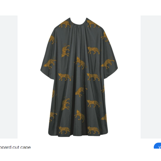 Leopard Cutting Cape