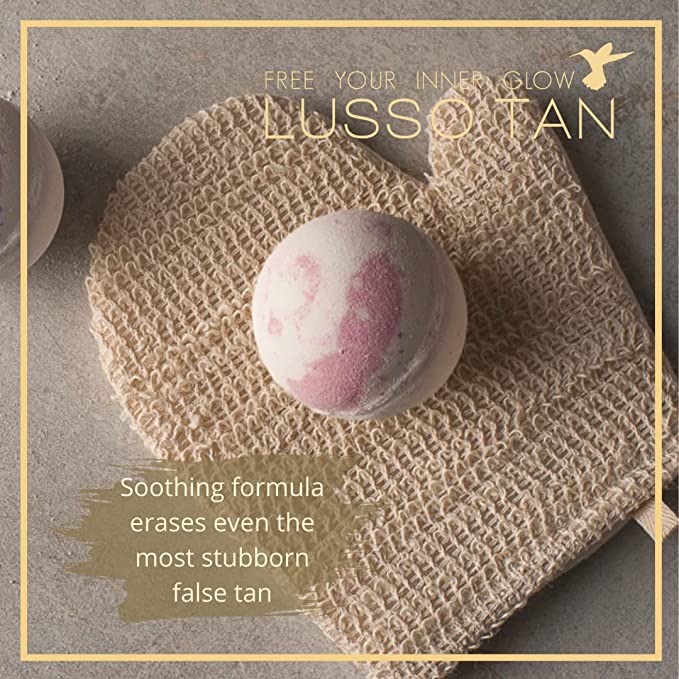 Lusso Tan Removing Bath Bomb - Summer Meadows