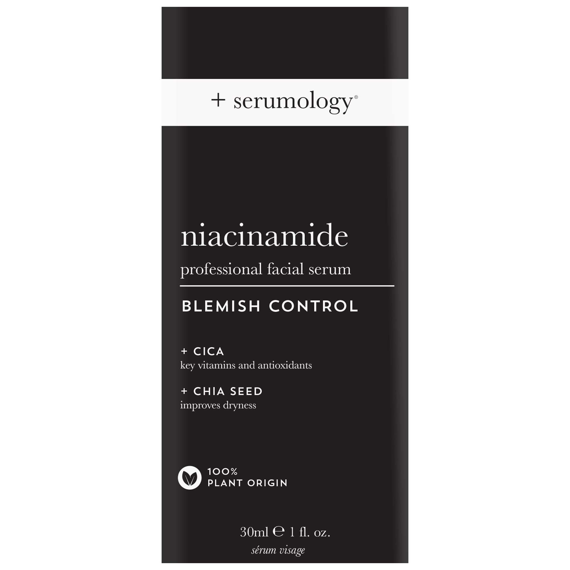 NIACINAMIDE Daily Serum  • Cica • Chia Seed •